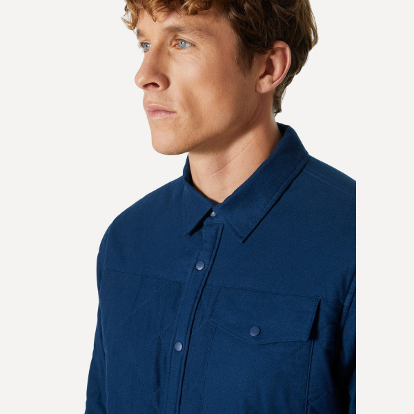 Куртка-рубаха HH Man Isfjord Insulated Shacket (Мужской; S; Ocean)